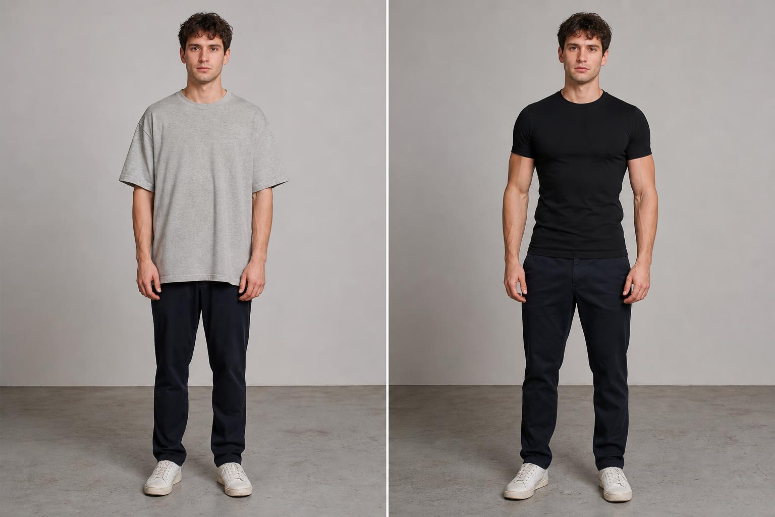 Vergleich: Standard T-Shirt vs MagicTEE